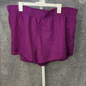 Athletic Works Women's Vibrant Purple Shorts